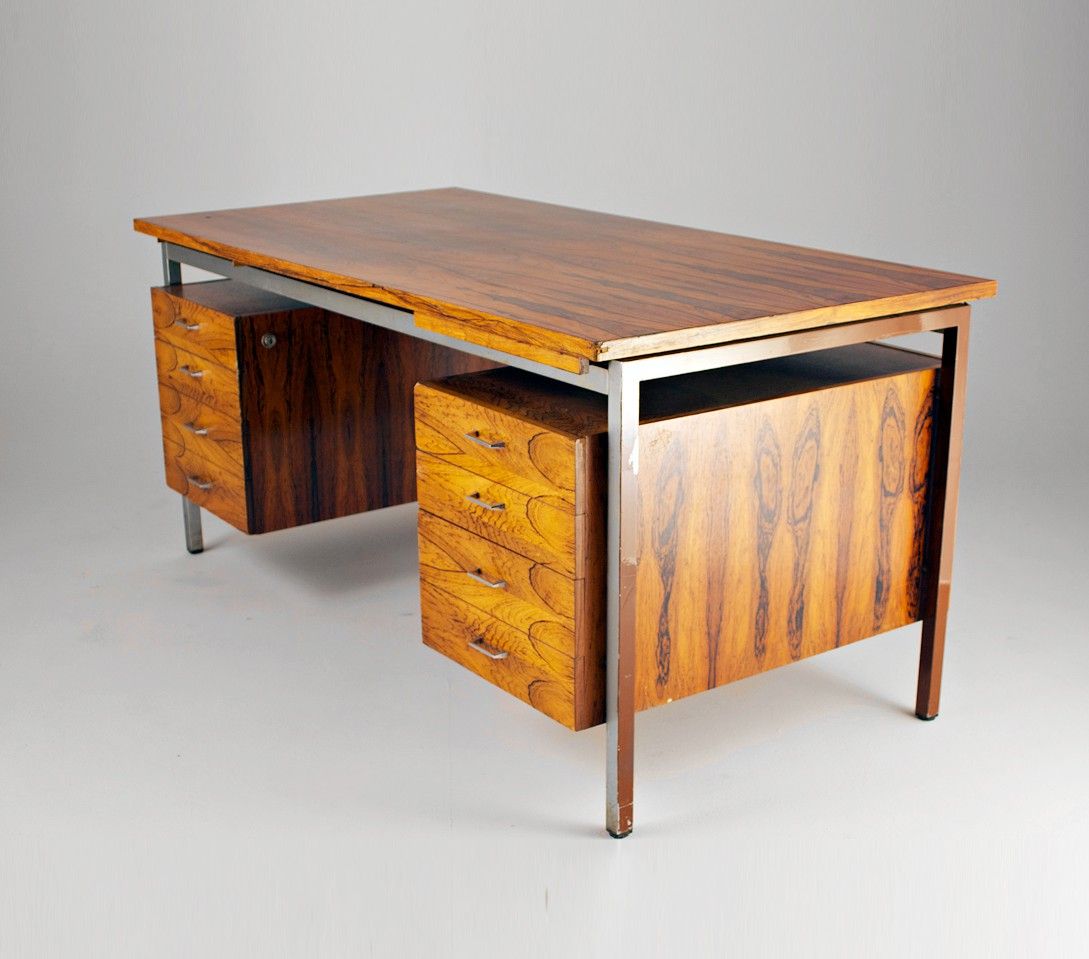 Foto Classic Modern Rosewood Desk 1959 h75x160x80