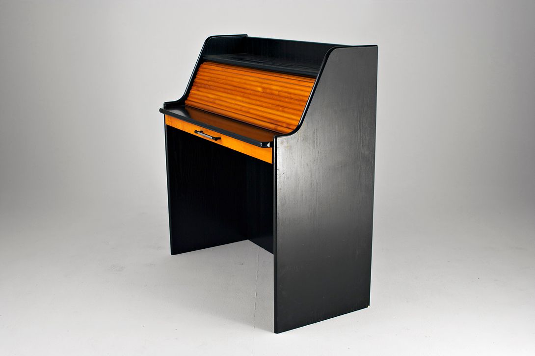 Foto Italian Secretary / Desk with Integrated Cabinets 1955 h105x100x47
