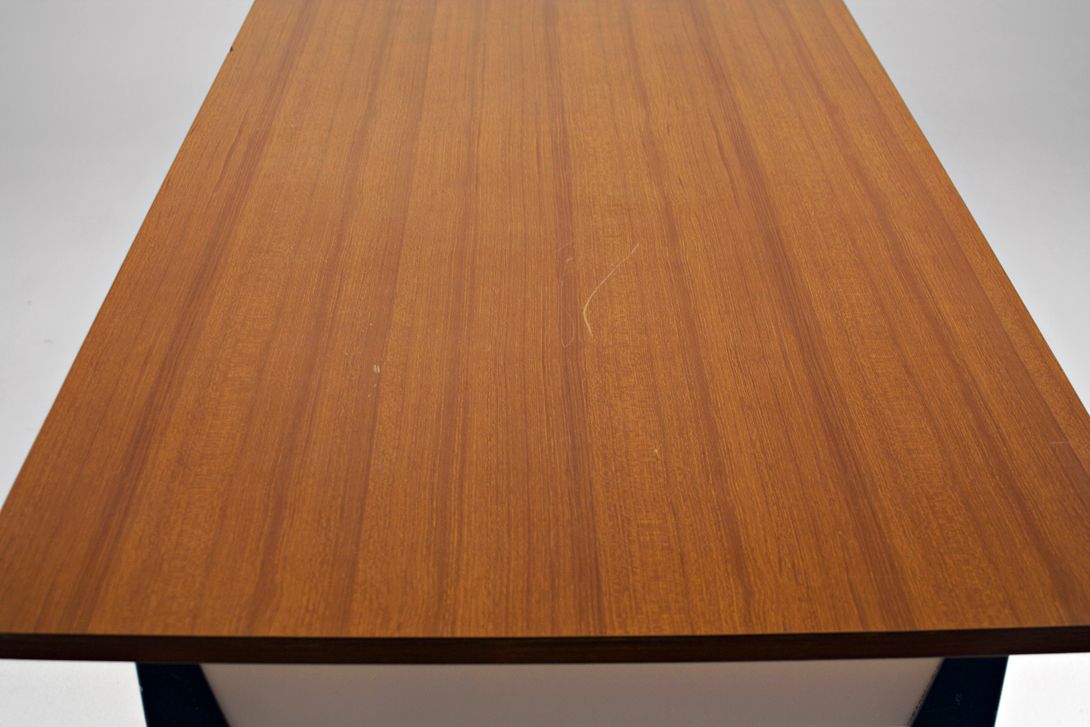Foto Brown Mid-Century Kitchen Table Italy 1953 h78x120x65