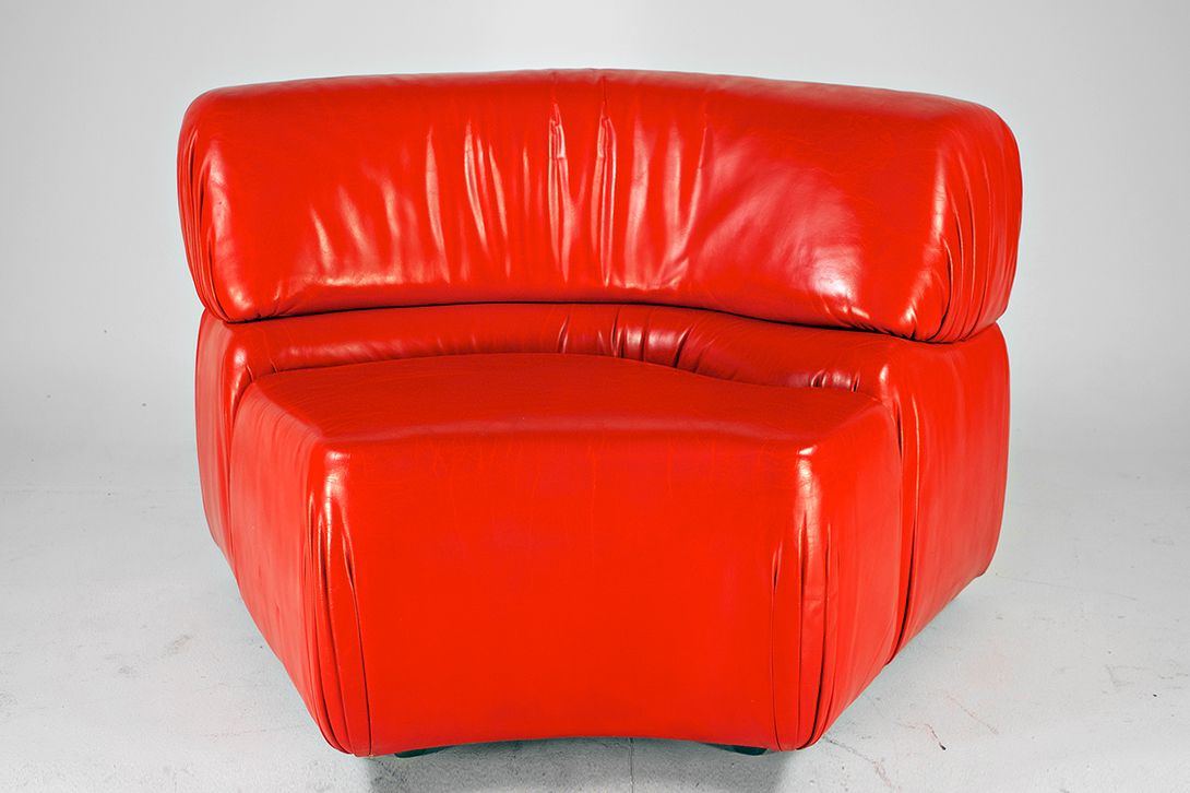 Foto Red de Sede Modular Lounge 6 Seats