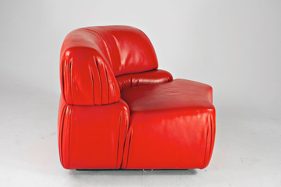 Foto Red de Sede Modular Lounge 6 Seats