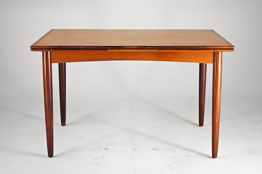 Foto Teak Dining Table Danish 1955 h75x120x80