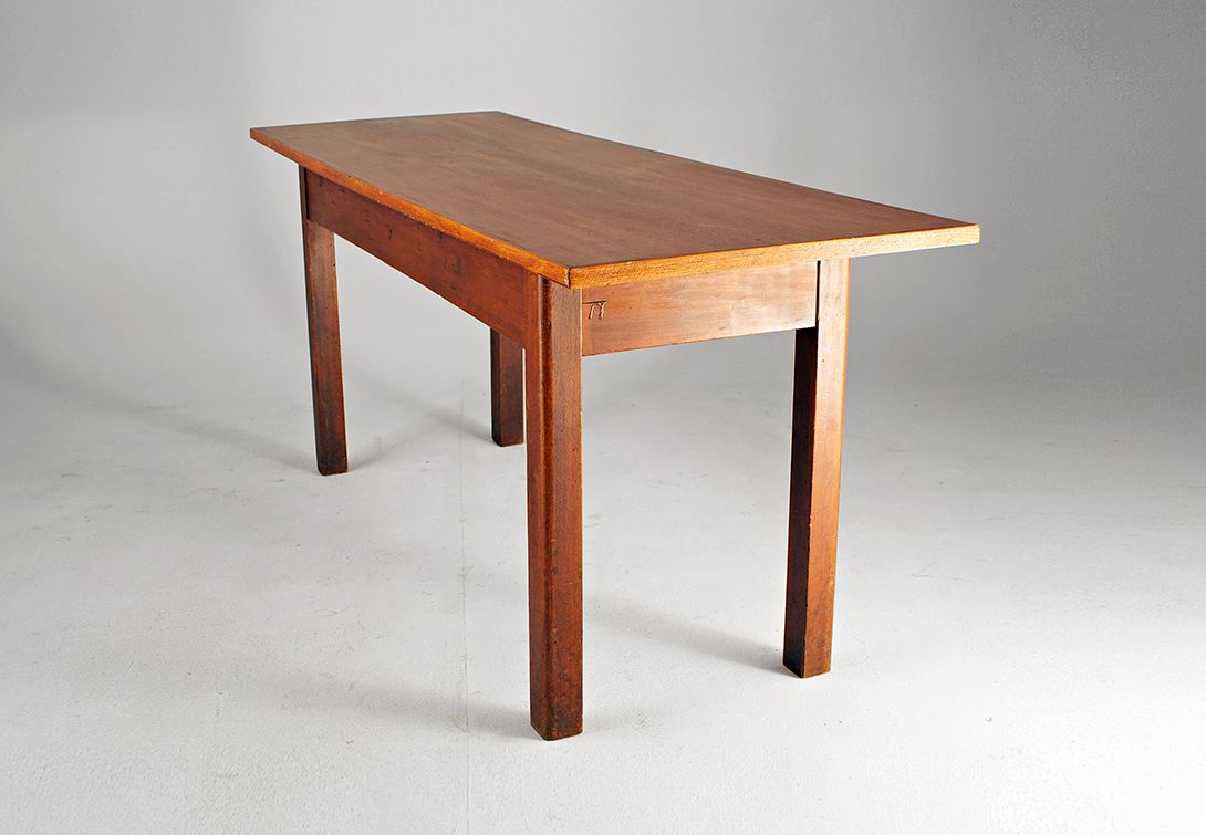 Foto South German Wooden Dining Table 1935 h78x183x63