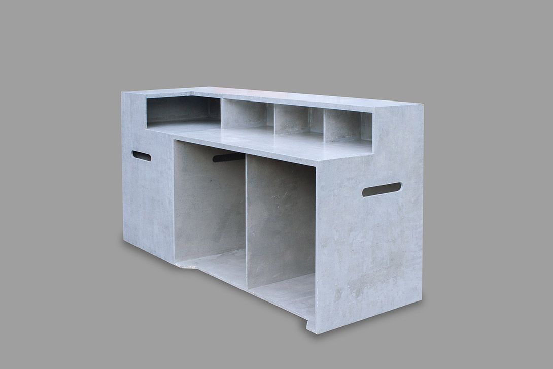 Foto Concrete Bar Modular h117x150x80