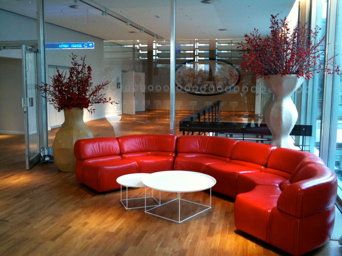 Foto Red de Sede Modular Lounge 6 Seats
