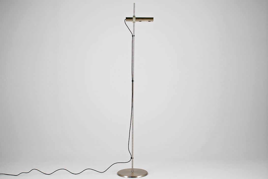 Foto Grey Functional Floor Lamp Germany 1986 h190