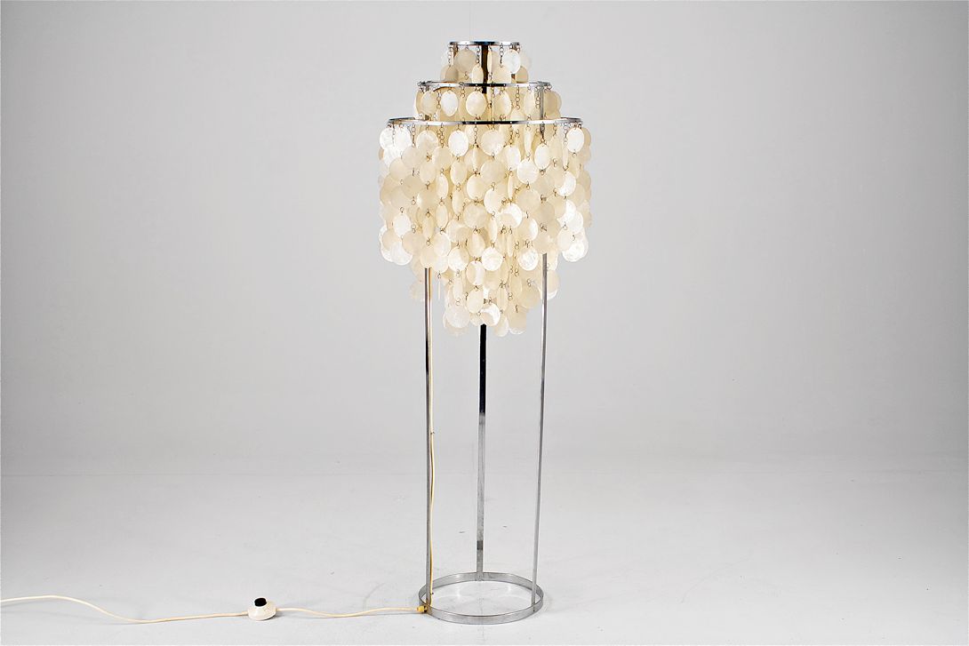 Foto Panton Floor Lamp Fun Shell h120