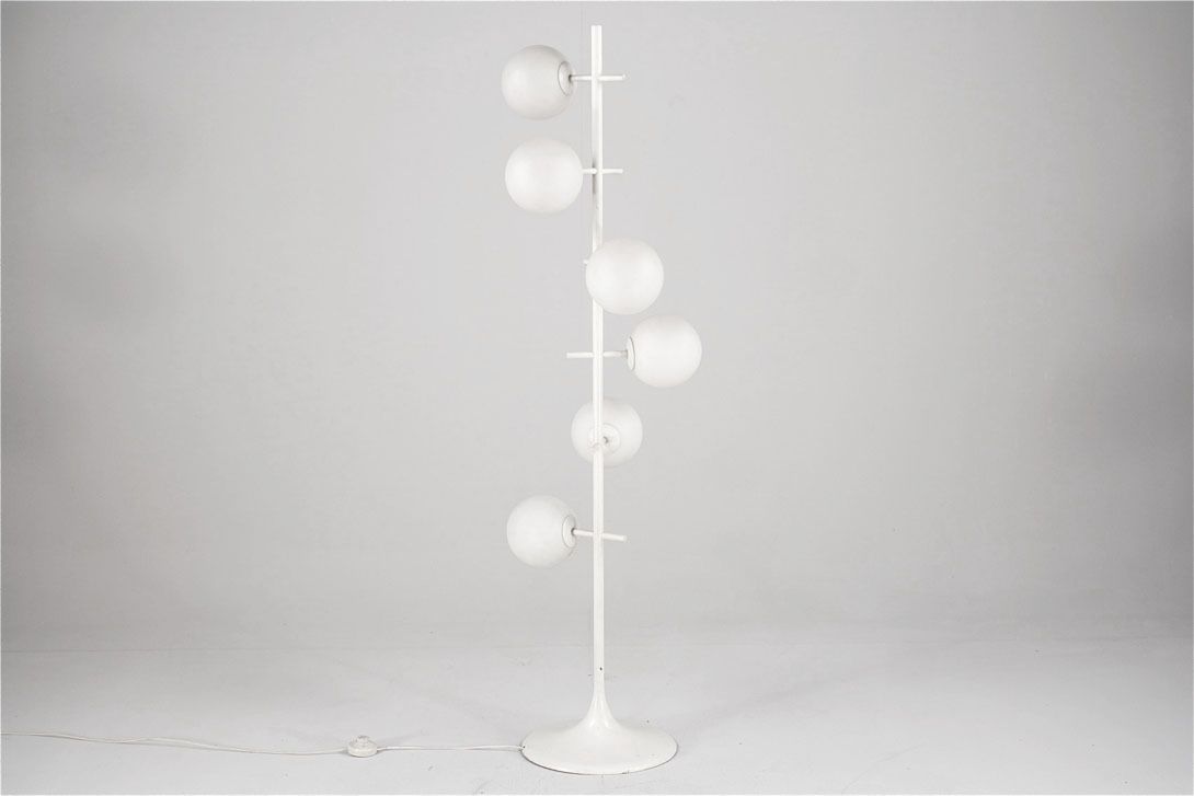 Foto Floor Lamp white Cascade 1969 h145 B1+