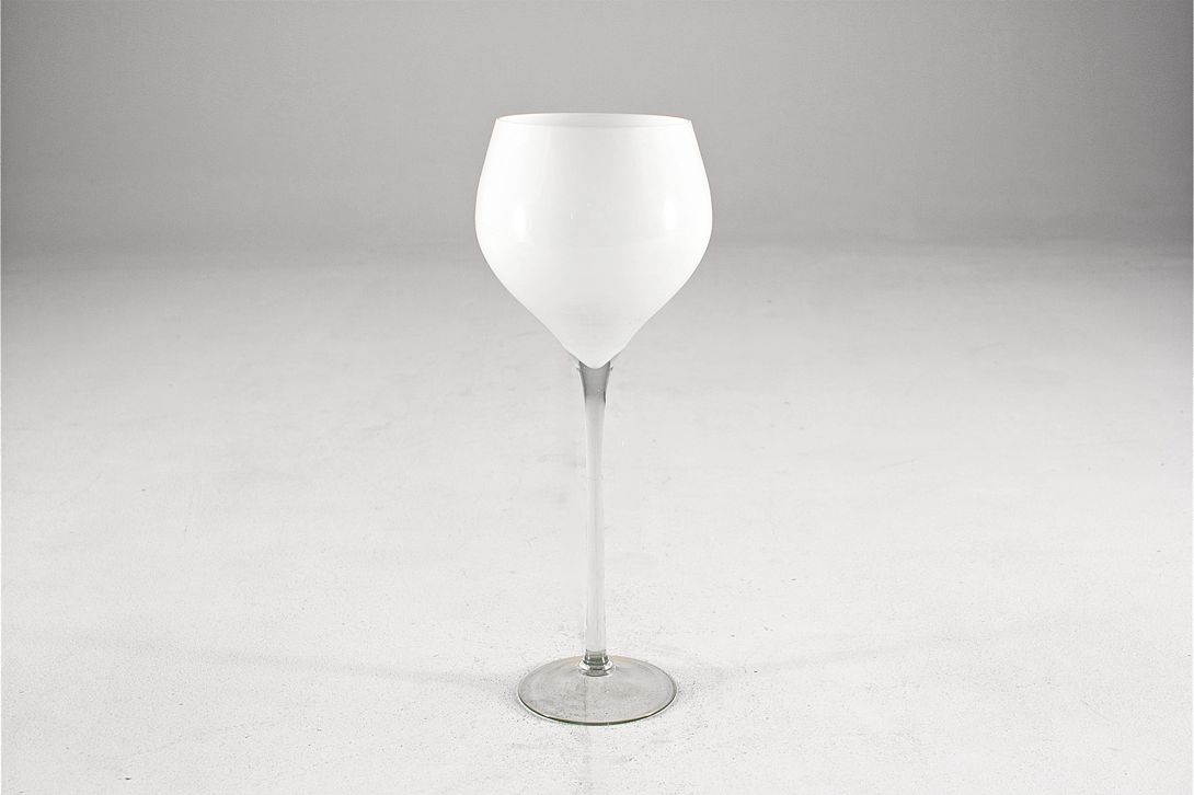 Foto High White Murano Glass