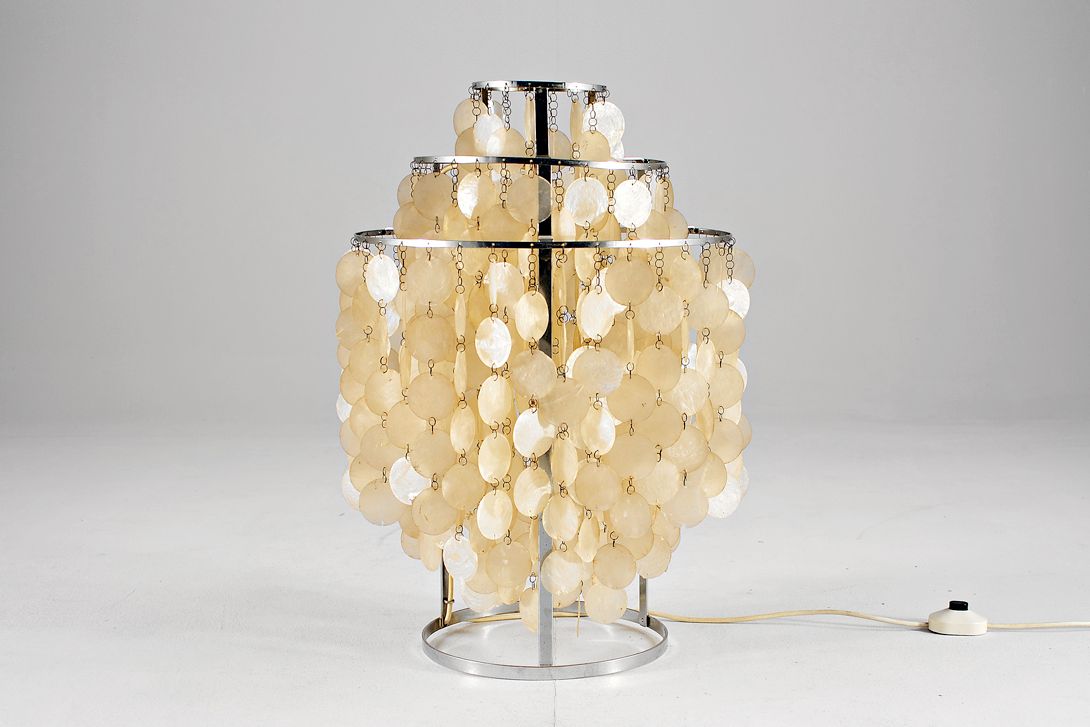 Foto Panton Desk Lamp Fun Shell h63