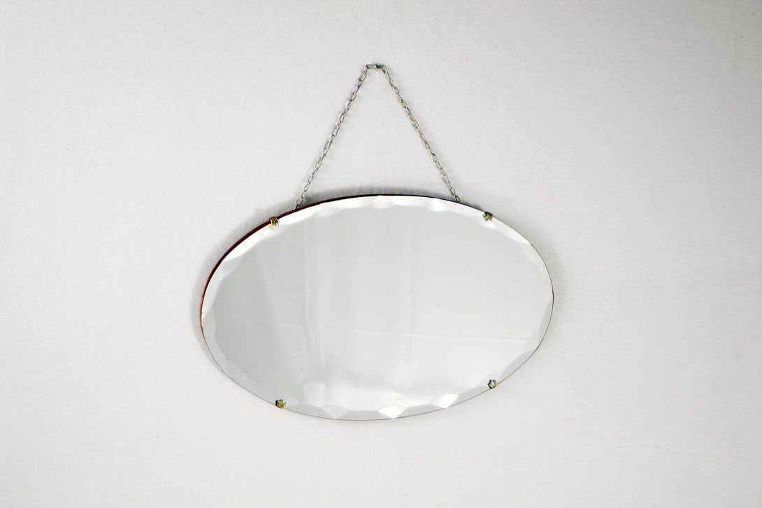 Foto Mirror Sharpened Oval on Chain 1913