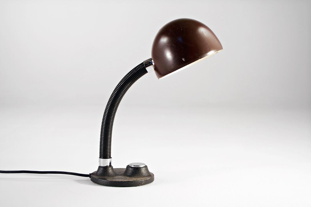 Foto Simple Brown Desk Lamp 1978 h50