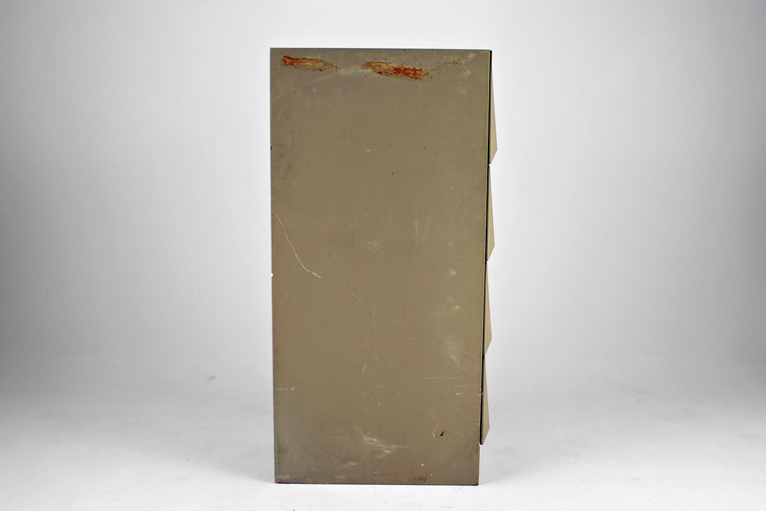 Foto High Metal Drawer Cabinet Olivetti 1954