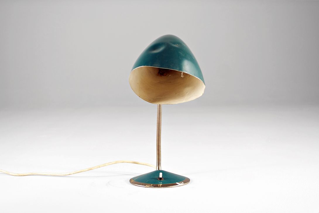 Foto Desk Lamp Ulmer Bauhaus 1947 h40 RC3