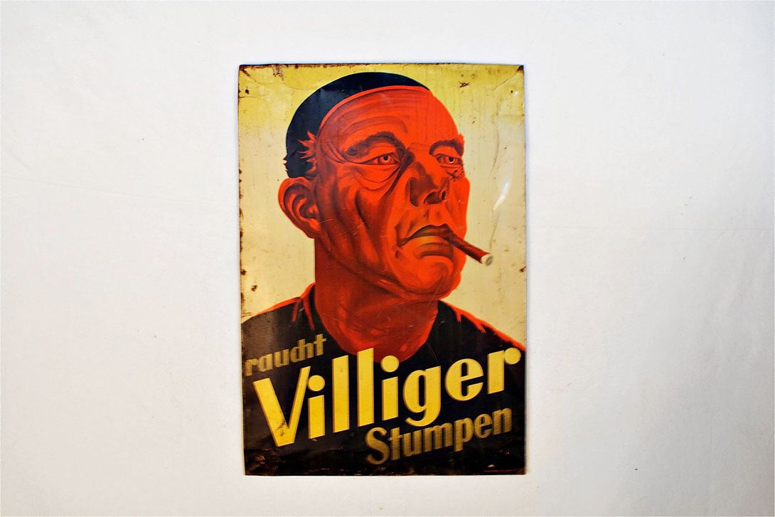 Foto Tin Sign Villiger 33A14