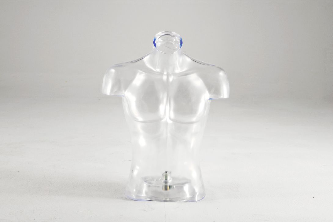 Foto Transparent Male Mannequin Torso