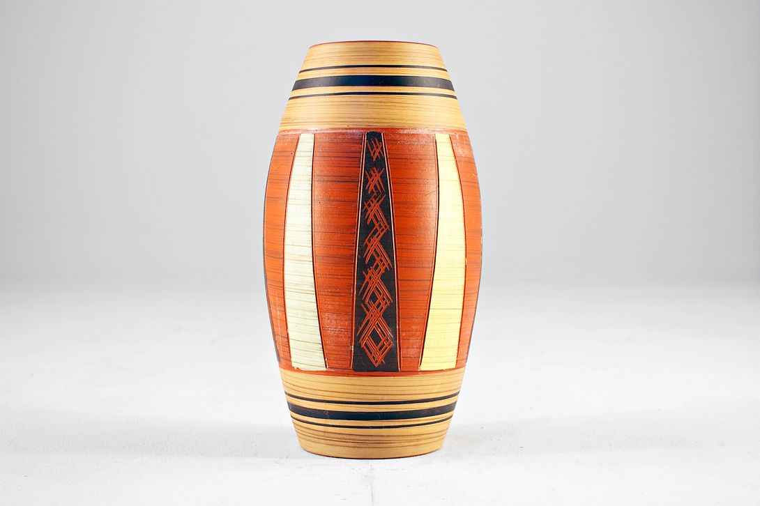 Foto African Floor Vase Convex Shape A6