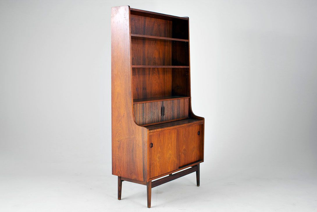 Foto Rosewood Highboard with Shelves 1958 h182x100x43
