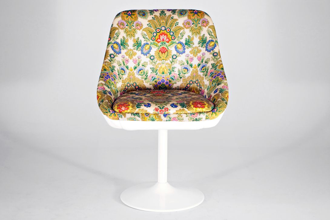 Foto 1970&#8217;s Flower Cocktail Chair Inspired by Saarinen&#8217;s Tulip Chair