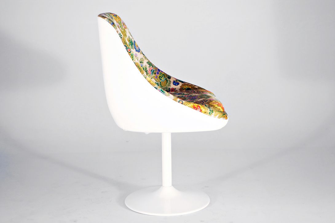 Foto 1970&#8217;s Flower Cocktail Chair Inspired by Saarinen&#8217;s Tulip Chair