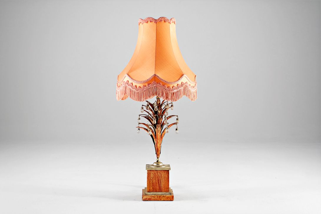 Foto Desk Lamp Romantic Glass Perls 1952 h80