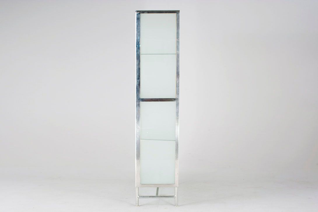 Foto Metal Glass Cabinet Italy 1961