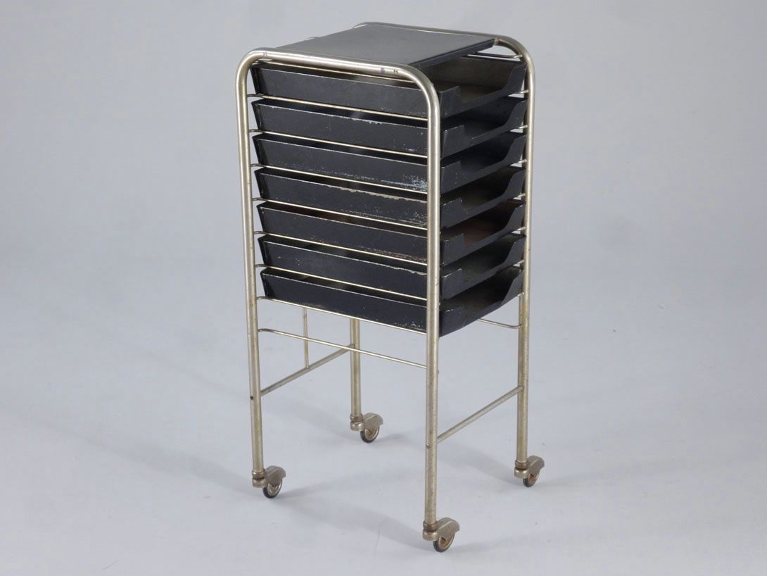 Foto Metal File Trolley