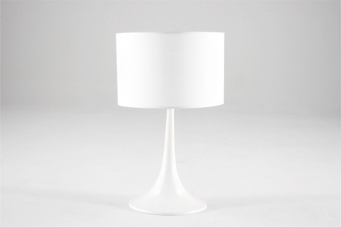 Foto Modern Organic Desk Lamp Trumpet Base h45