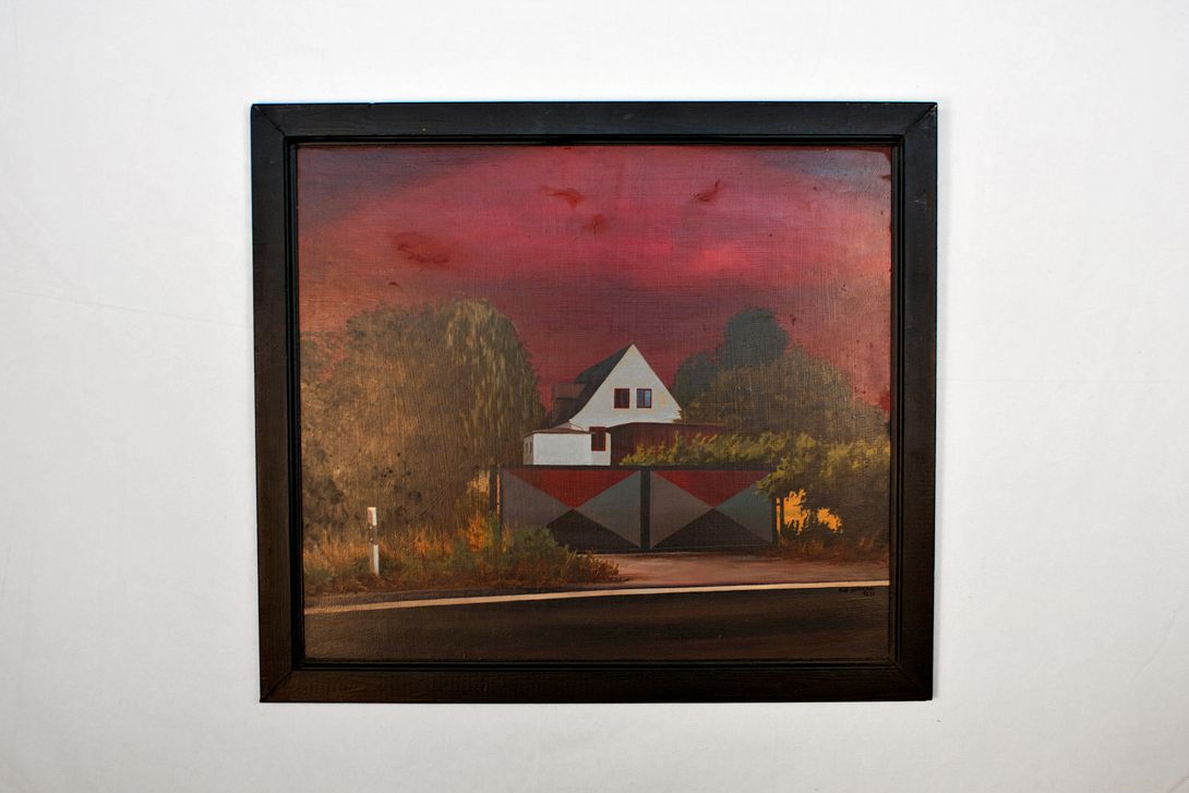 Foto Oil Painting Landscape Ole Hoffmann h75x85 11D8