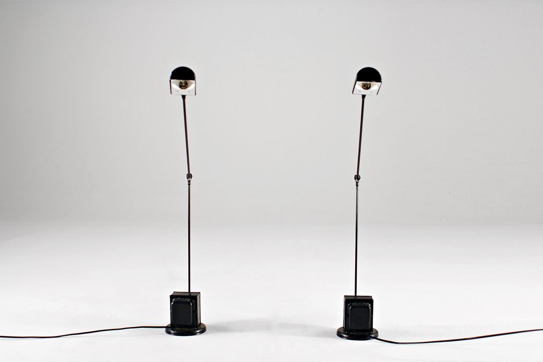 Foto Black Lumina Daphine Tavolo Classic Lamp 1975 h85