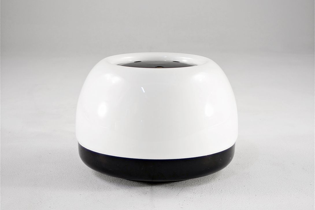 Foto Glass Desk Lamp 1970 h30