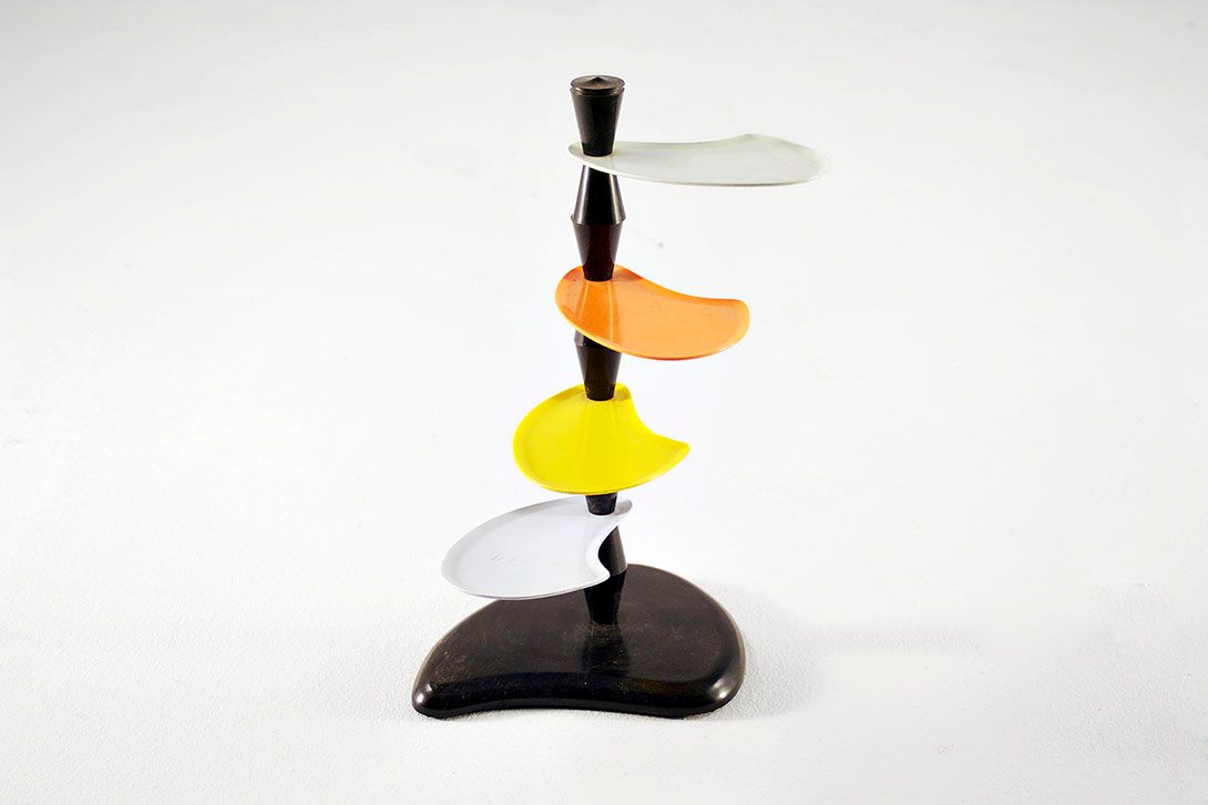 Foto Mid-Century Bakelit Etagère Tray
