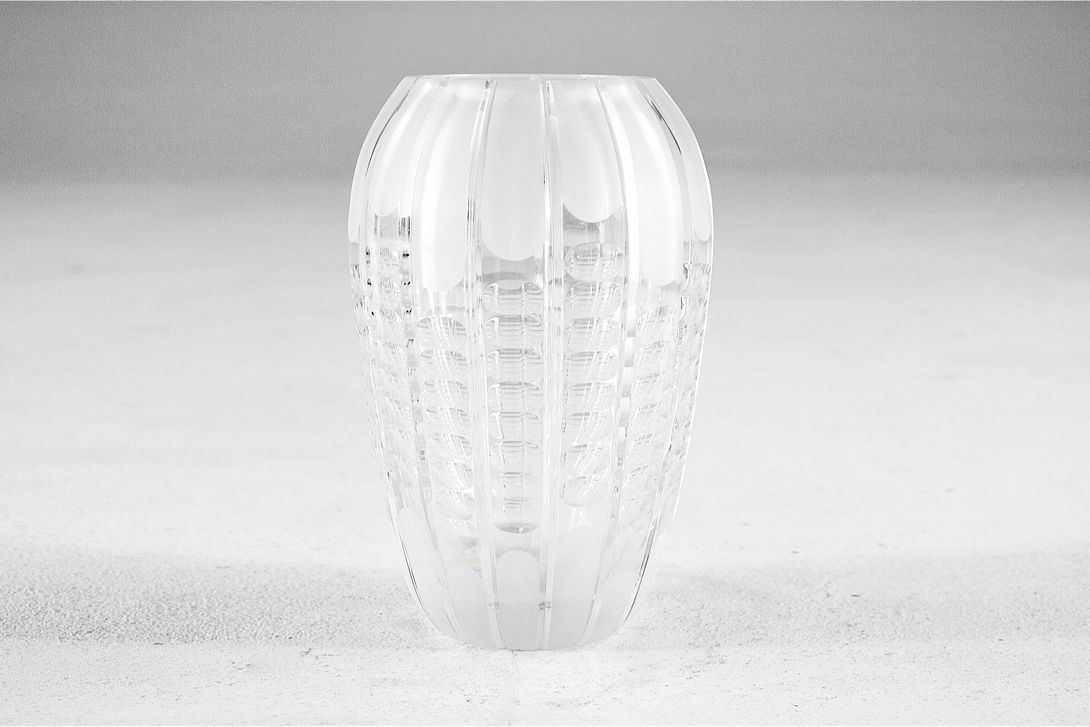 Foto Art Deco Glass Table Vase h25