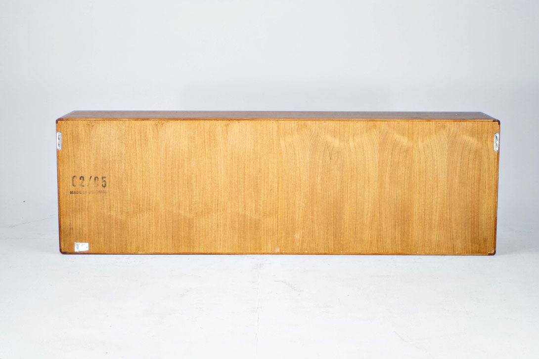 Foto Dyrlund Teak Glass Cabinet Wall Unit 1963