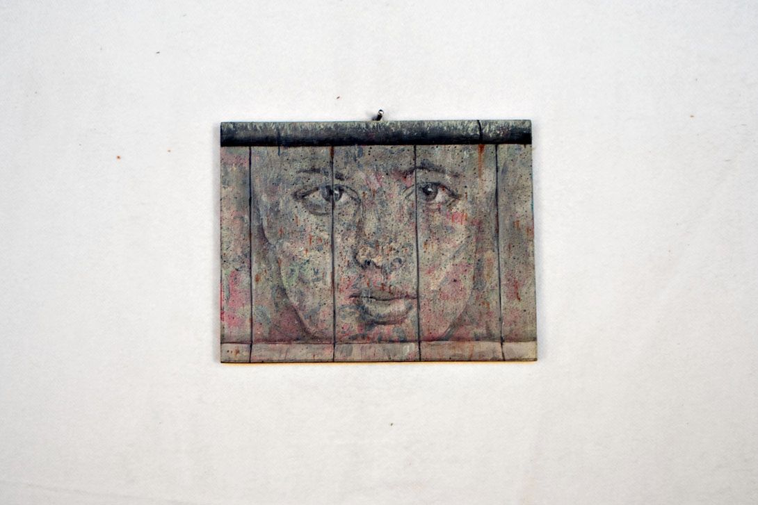 Foto Small Picture Gouache Berlin Wall 1