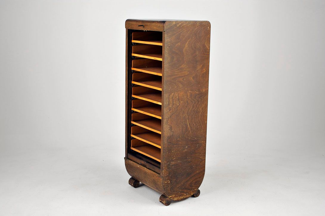 Foto Buro File Cabinet Registratur Germany 1918