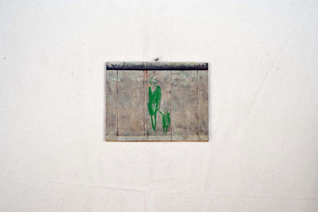 Foto Small Picture Gouache Berlin Wall 3