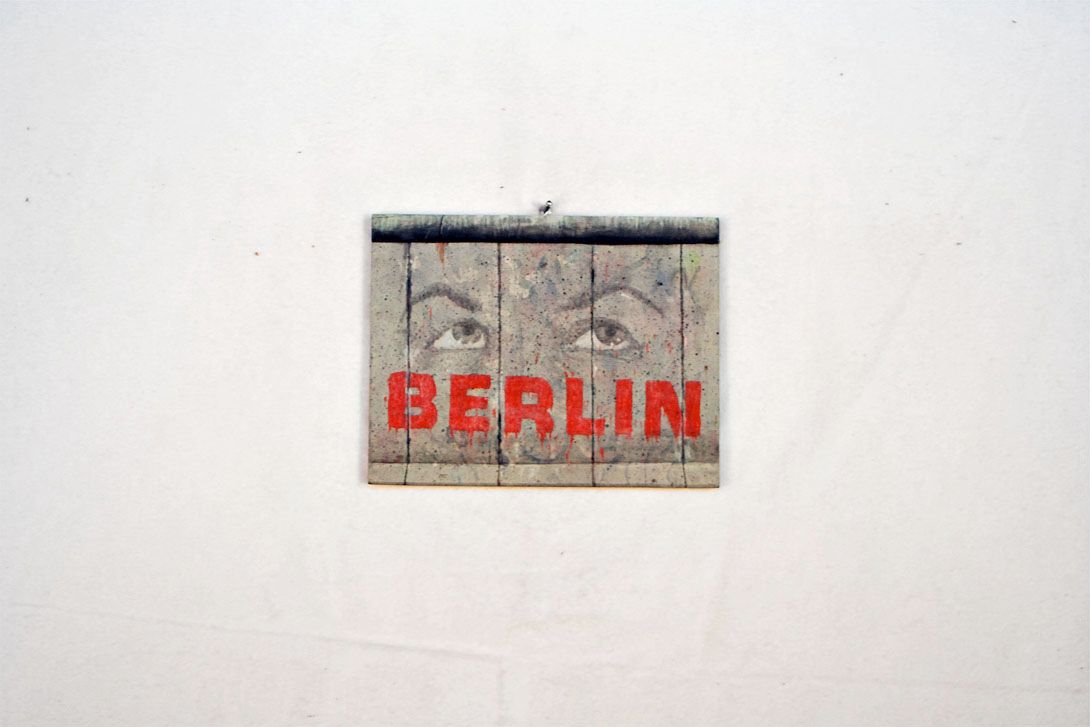 Foto Small Picture Gouache Berlin Wall 5