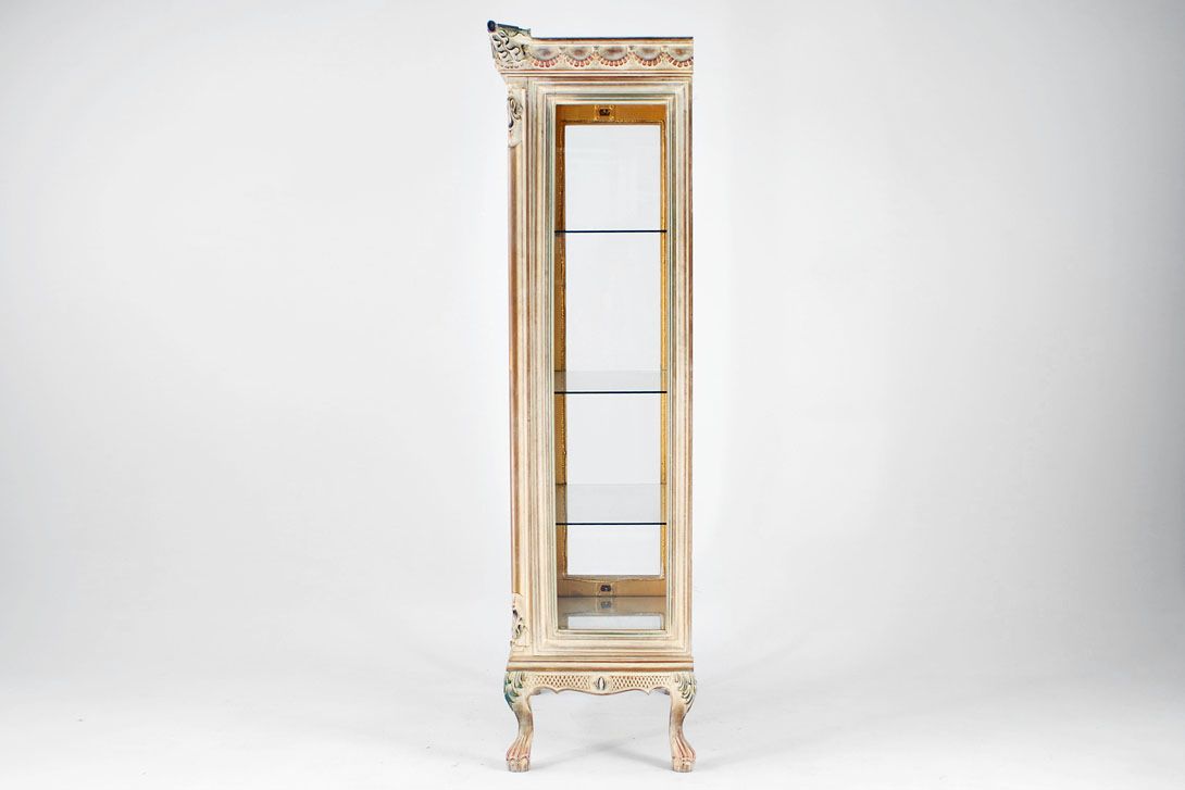 Foto Romantic Baroque Historism Display Cabinet