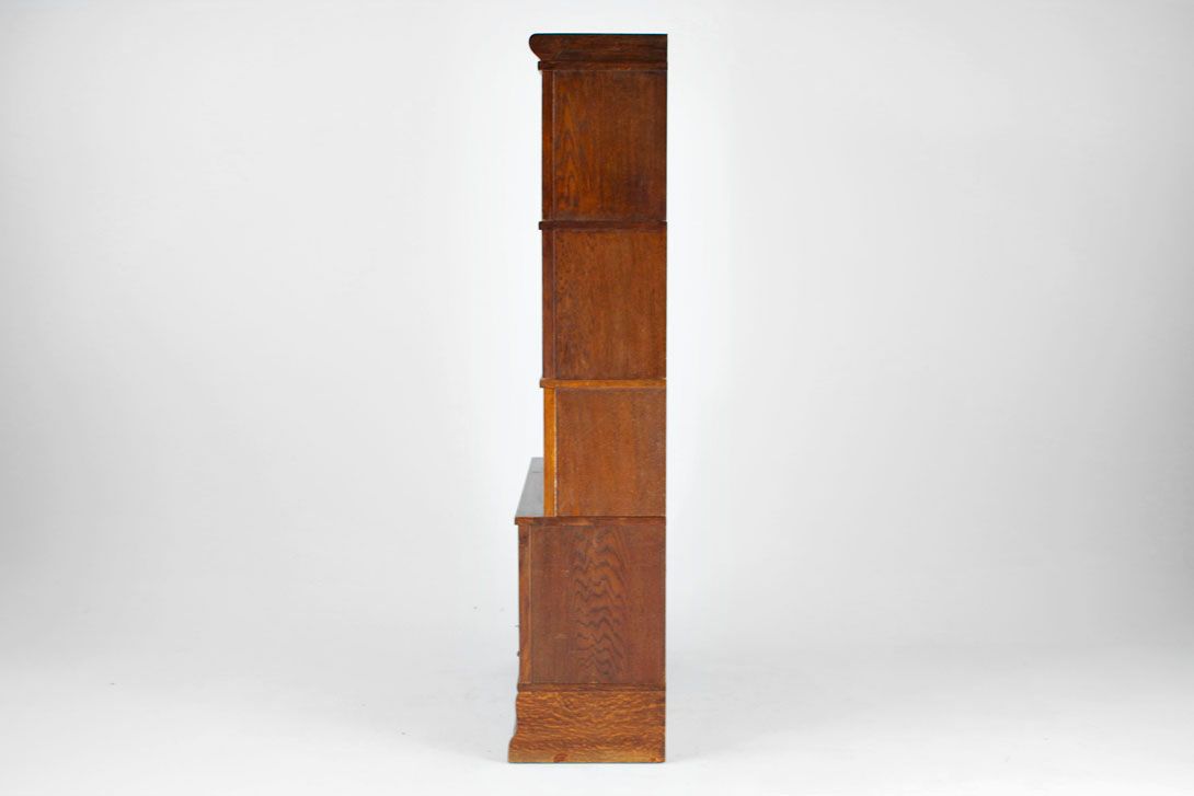 Foto Oak Wooden Bookcase h168 Dresden 1890