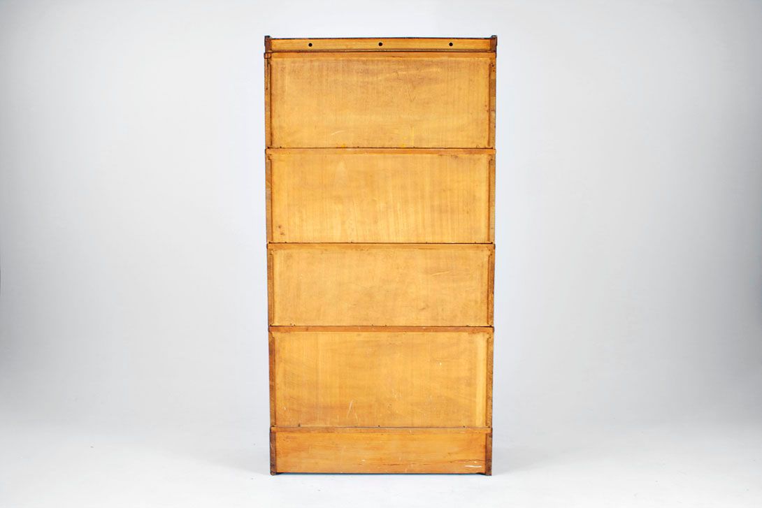 Foto Oak Wooden Bookcase h168 Dresden 1890