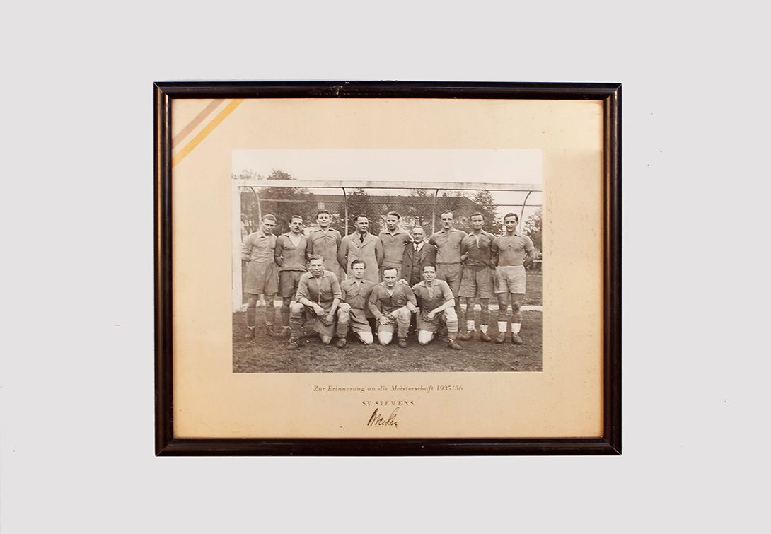 Foto Photography Football Team SV Siemens 1935 29x35cm, 14B7