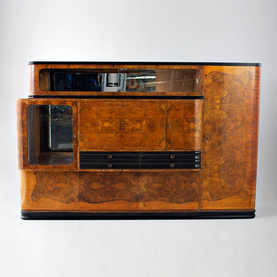 Foto Large Art Deco Cabinet *N