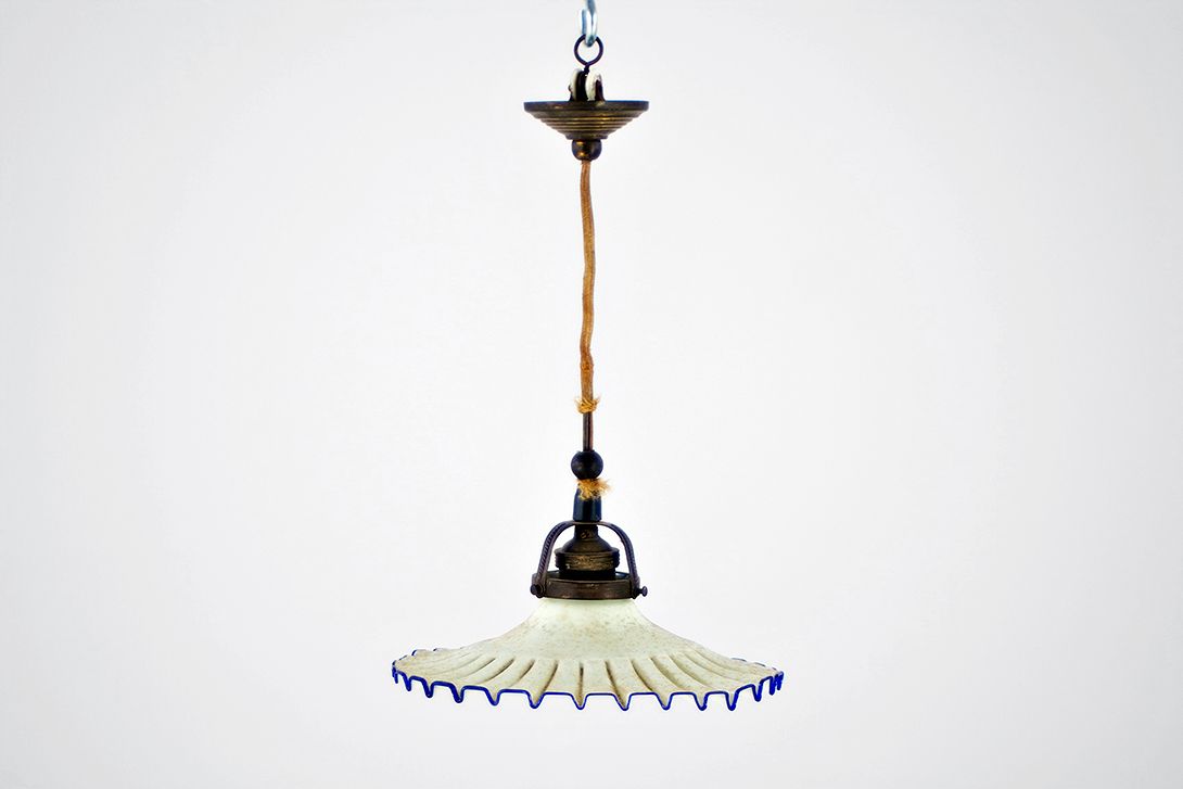 Foto Small Pendant Lamp Glass 1913 ø23