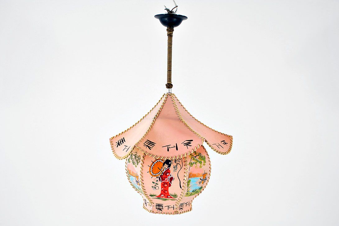 Foto Pendant Lamp Chinese Historism 1928 ø38