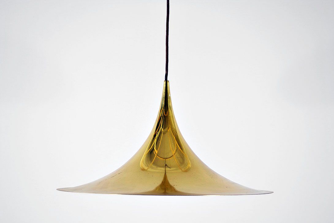 Foto Brass Fog &#038; Morup Trumpet Form Pendant Light ø50