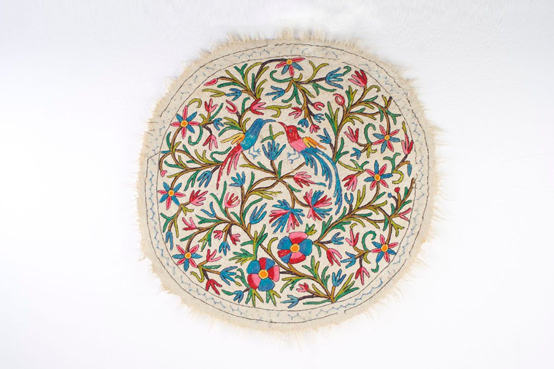Foto Carpet Flowers ø120cm B15 0261