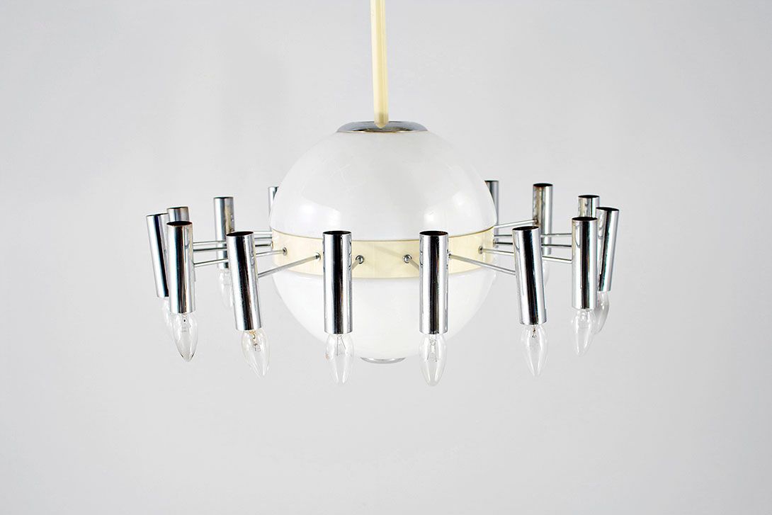 Foto Sun System Pendant Lamp Space Age ø75