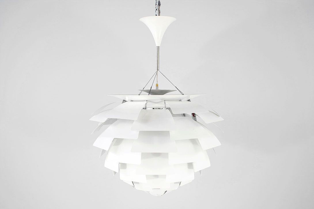 Foto White PH Artichoke Pendant Light h65x72