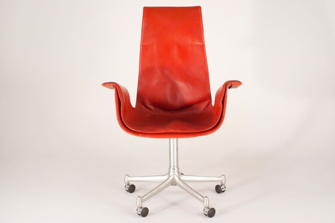 Foto Fabricius + Kastholm Red FK Tulip Chair